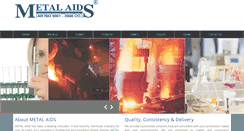 Desktop Screenshot of metalaids.com